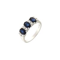 Anello Mirco Visconti Donna in Oro Zaffiro 2.08 Ct LF387/Z - LF387/Z